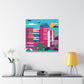 Arriba South America - Canvas