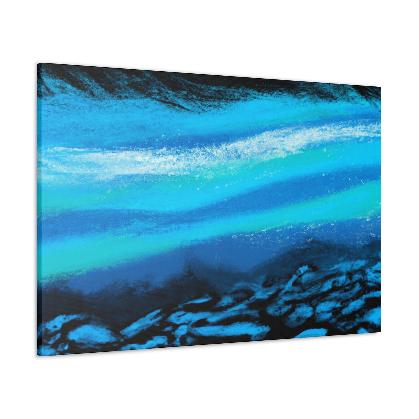 Art Deco Illusion - Vintage Contemporary - Canvas