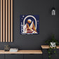 Fantasy Feline - Midcentury Canvas
