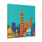 Exotic Vibrancy - Destination India - Canvas