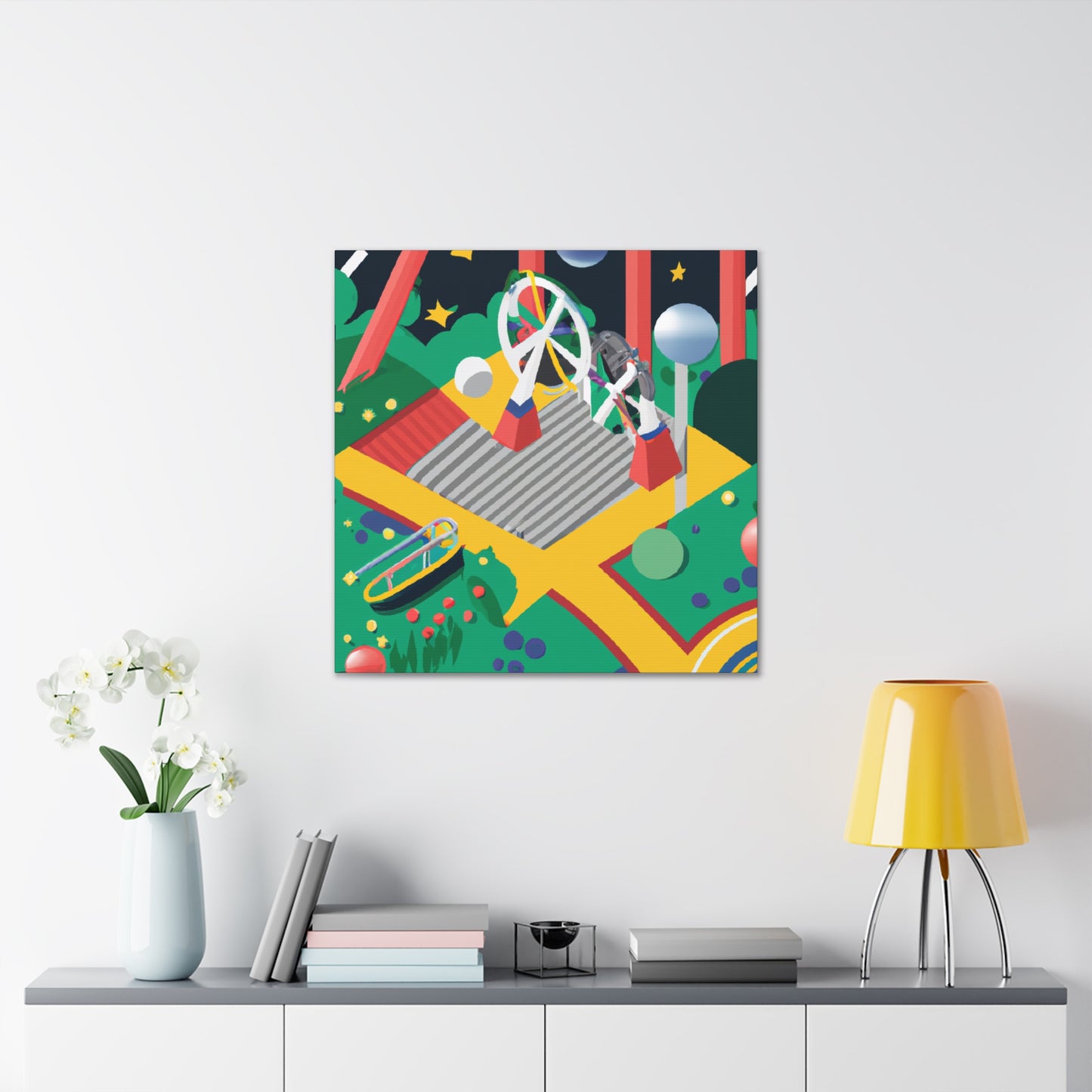 Enchant Garden - Landscape - Canvas