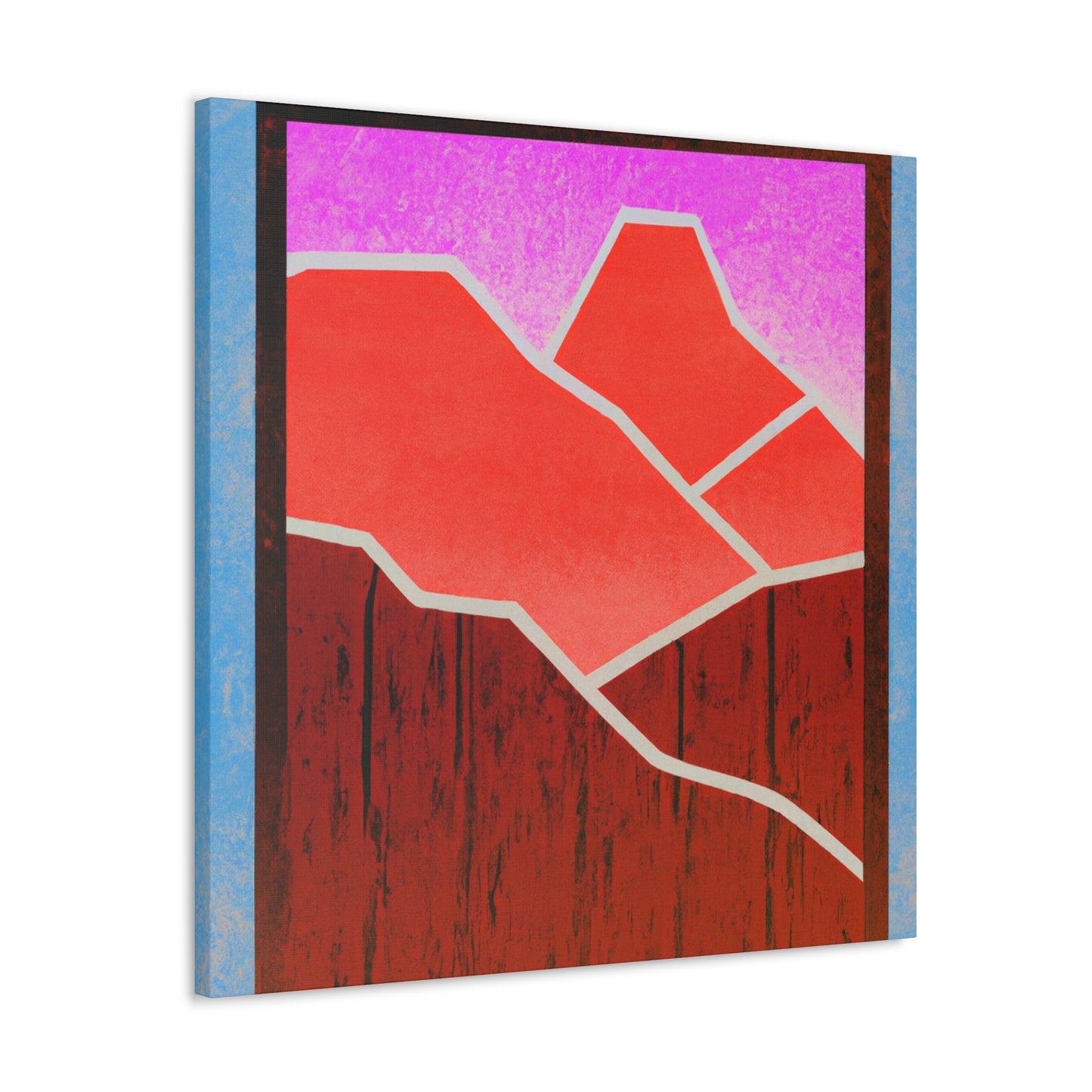 Vibrant Bloom - Midcentury - Canvas