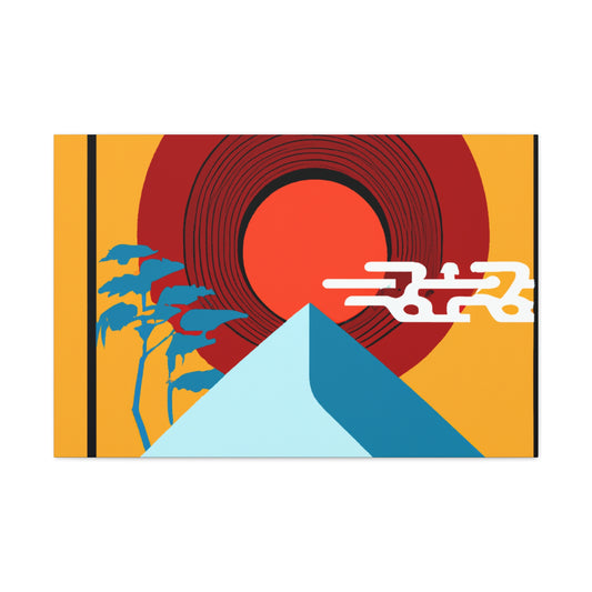 Urban Oasis - Midcentury - Canvas