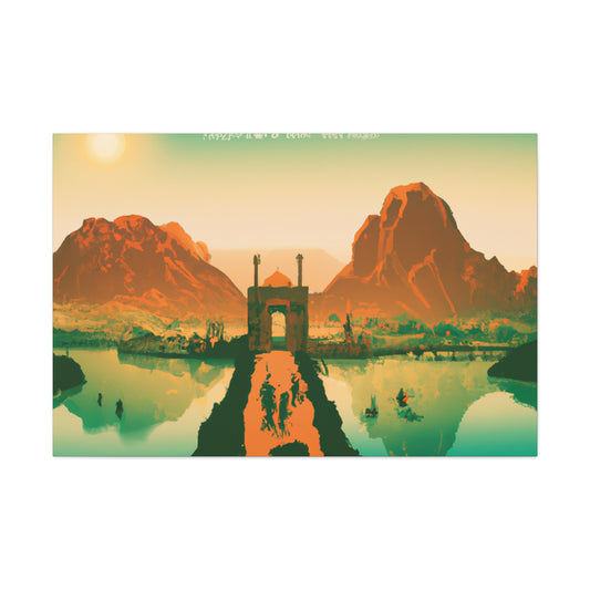 Vibrant Varanasi - Destination India - Canvas