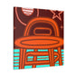 Modernized Monument- Midcentury - Canvas