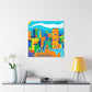 Eduardo Gutierrez- South America - Canvas
