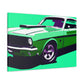 Rusty Ratrod - Automobile - Canvas