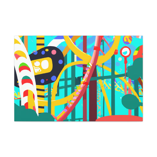 Funtastic Falls - Amusement - Canvas
