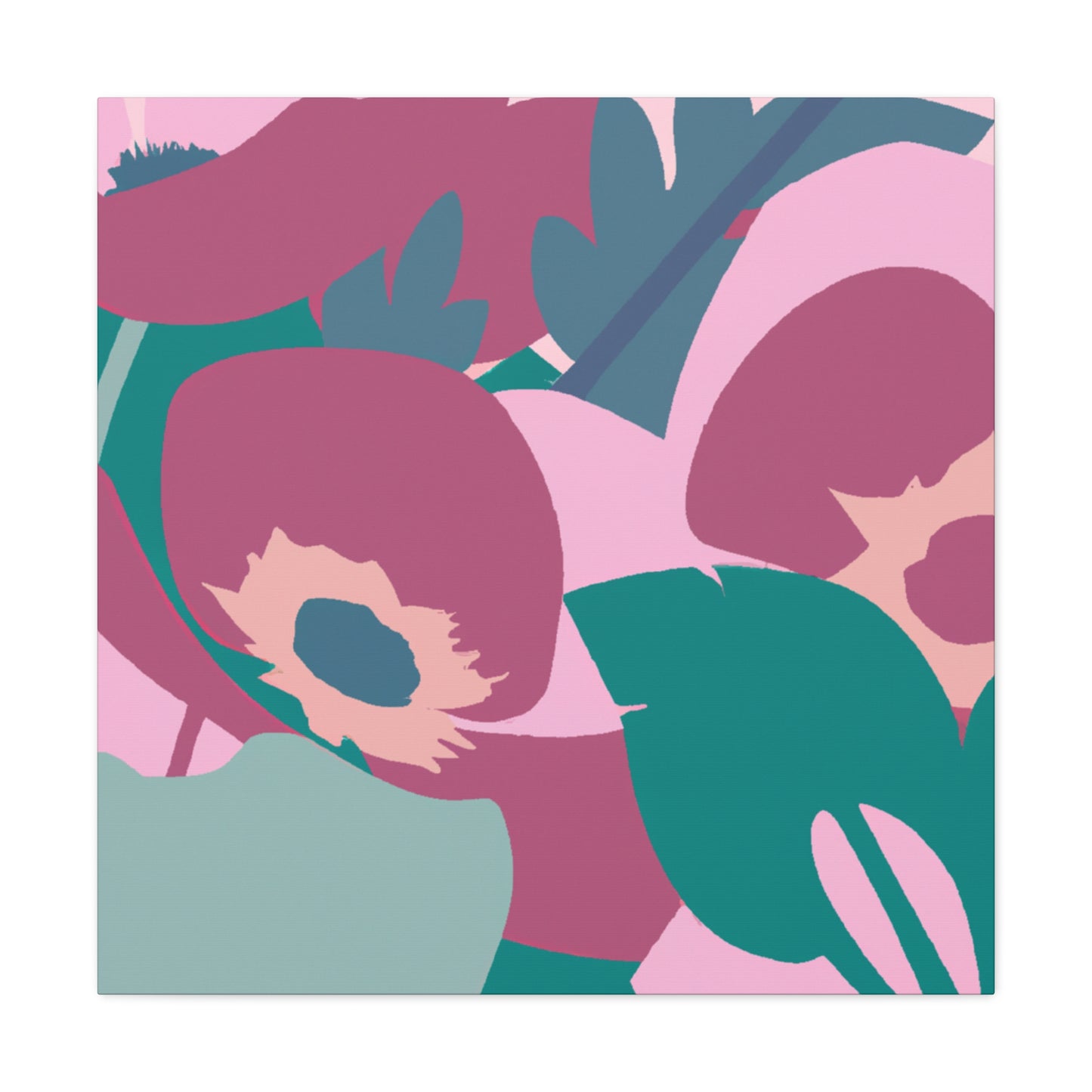 Blossomful - Floral - Canvas