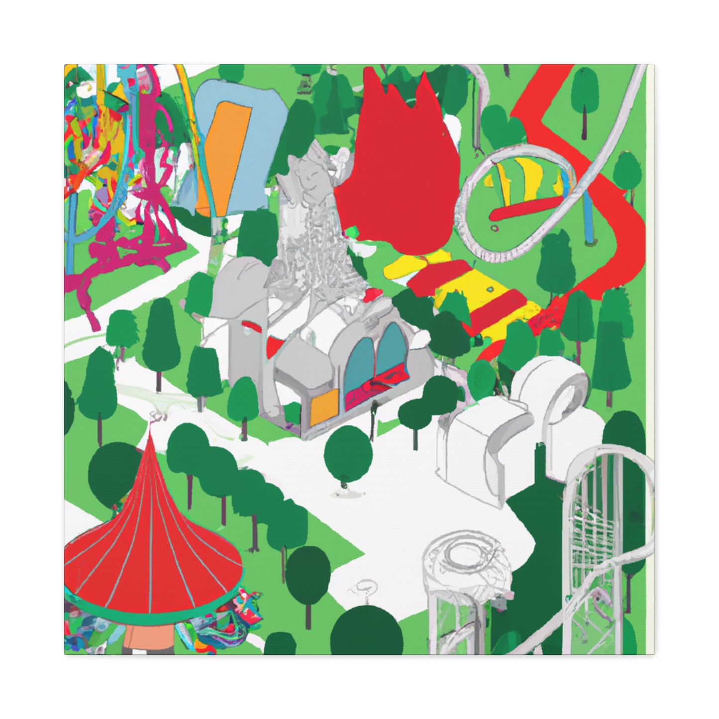 Gardener's Glade - Landscape - Canvas