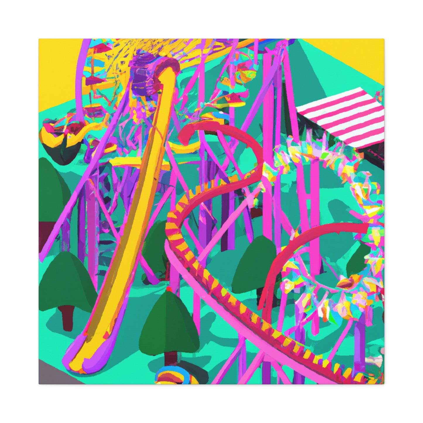 Funlandia - Amusement - Canvas