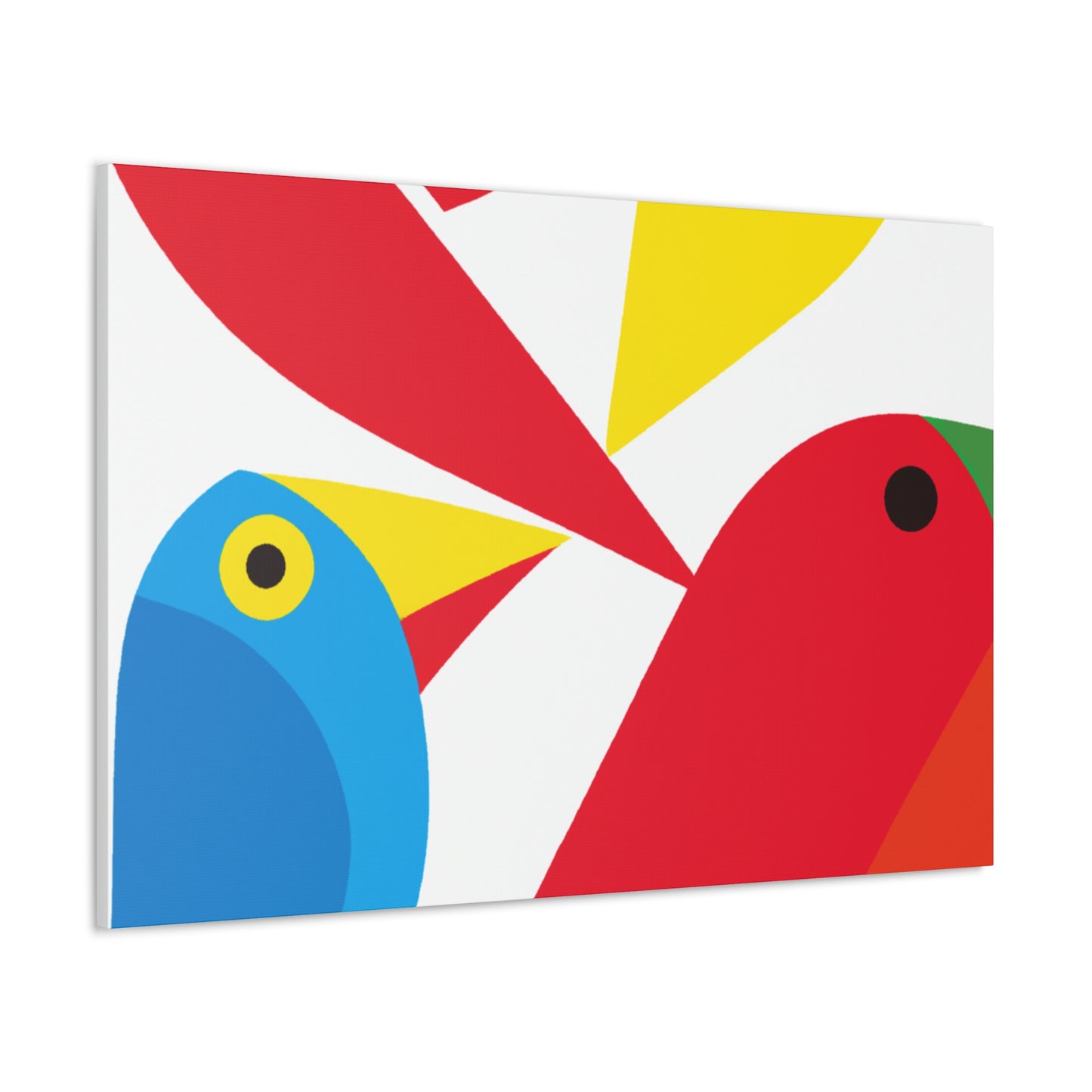 "Chirpy Horizon- Midcentury." - Canvas