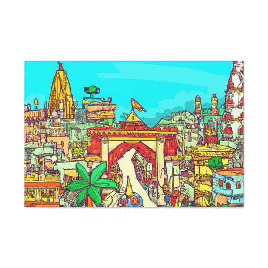 Drishti - Destination India - Canvas
