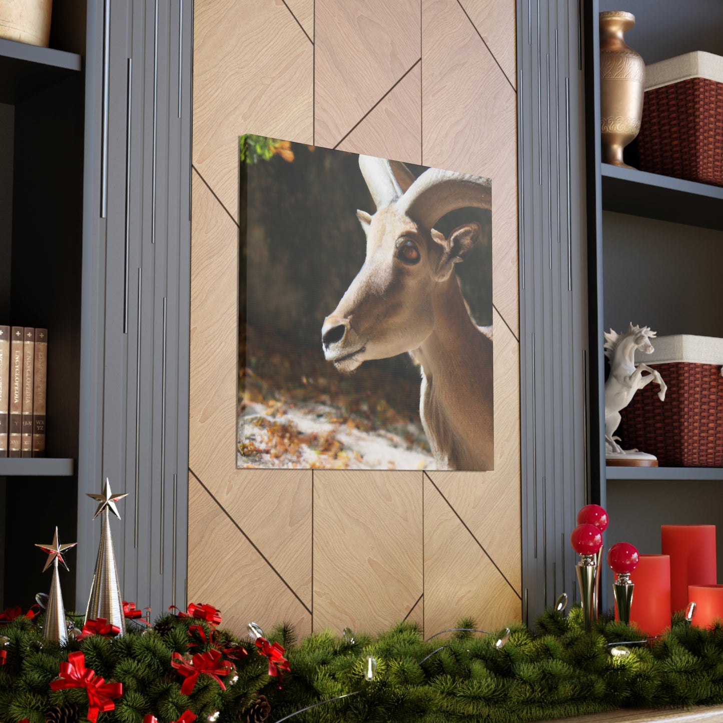 Elky Horn - Canvas Wildlife