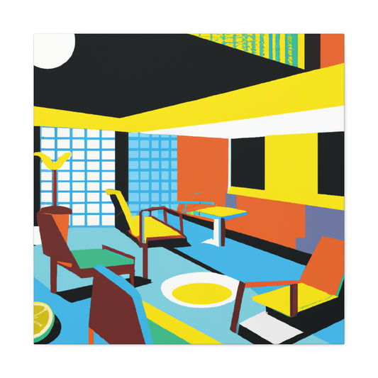 Zen Journey - Midcentury - Canvas
