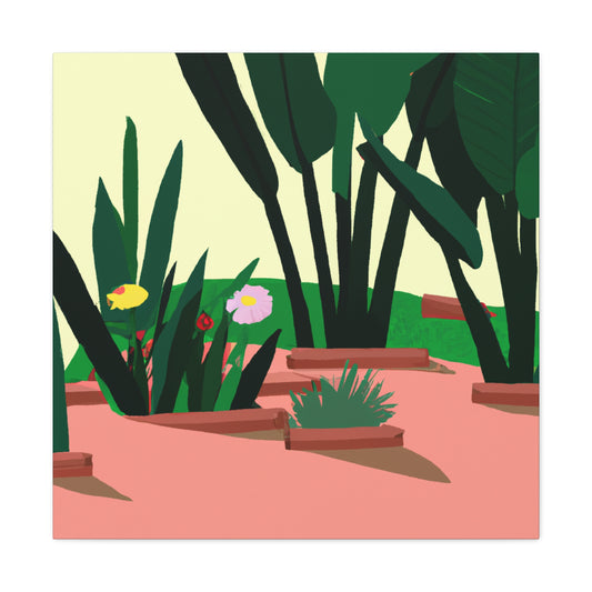 FlowerWonderland Landscape - Canvas
