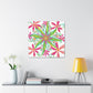 Dahlia Dreaming - Floral - Canvas