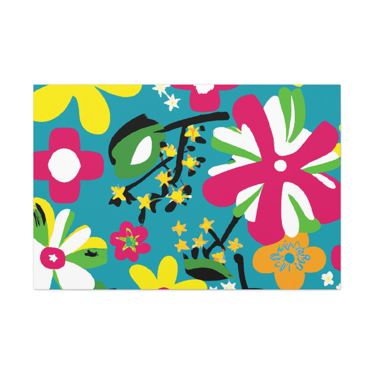Serenity Blossom - Floral Canvas