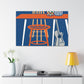 Vibrant Splendor - Midcentury - Canvas