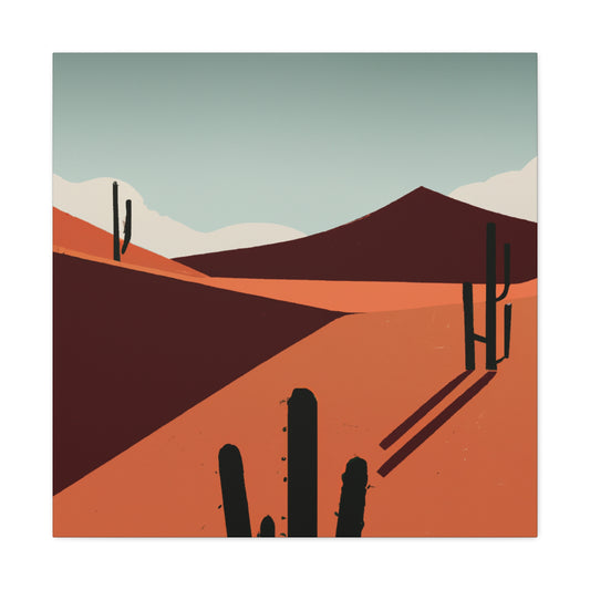 Antique Charisma - Vintage Contemporary - Desert - Canvas