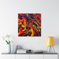 Burning Water- Canvas - Abstract