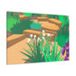 Zenflower Landscape - Canvas