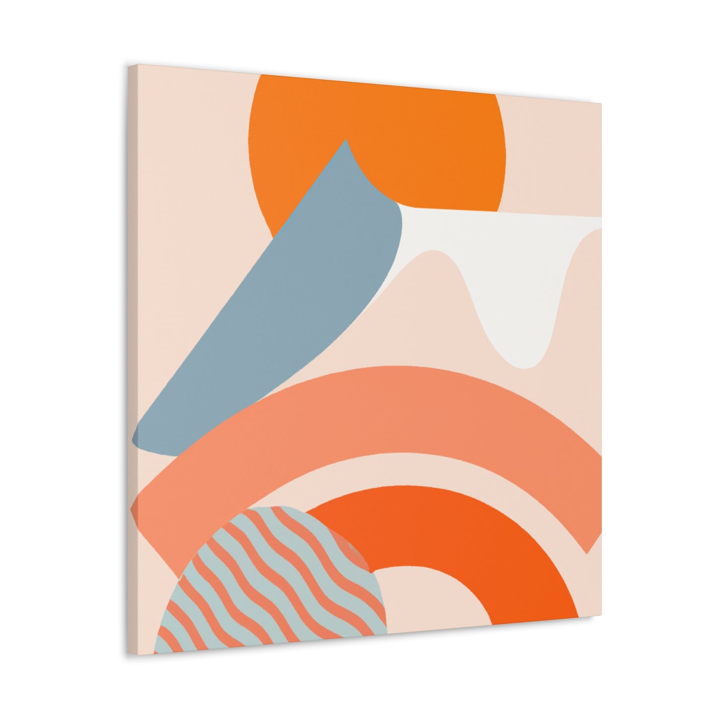 Mixed Geometries - Midcentury - Canvas