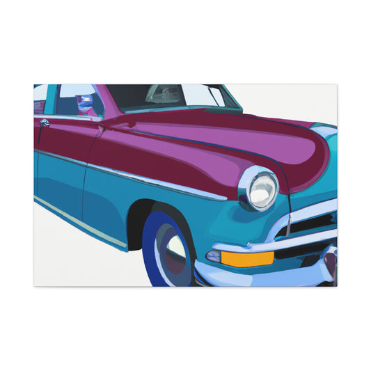 Hudson Hornet - Automobile - Canvas
