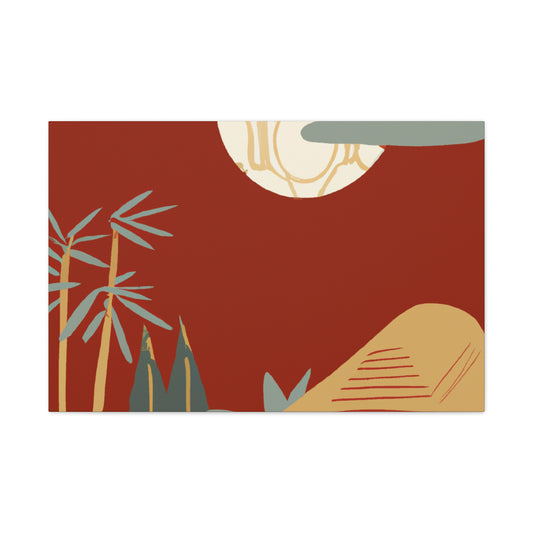 "Retro Refuge - Midcentury" - Canvas
