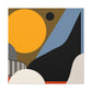 Vibrant Horizons - Midcentury - Canvas