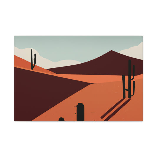 Antique Charisma - Vintage Contemporary - Desert - Canvas