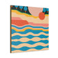 Cool Me Off  - Midcentury Canvas