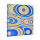 Aqua Flesh - Abstract - Canvas