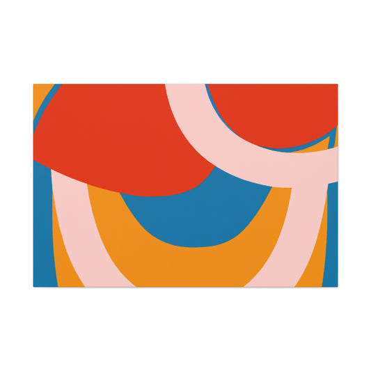 Atomic Burst - Midcentury - Canvas