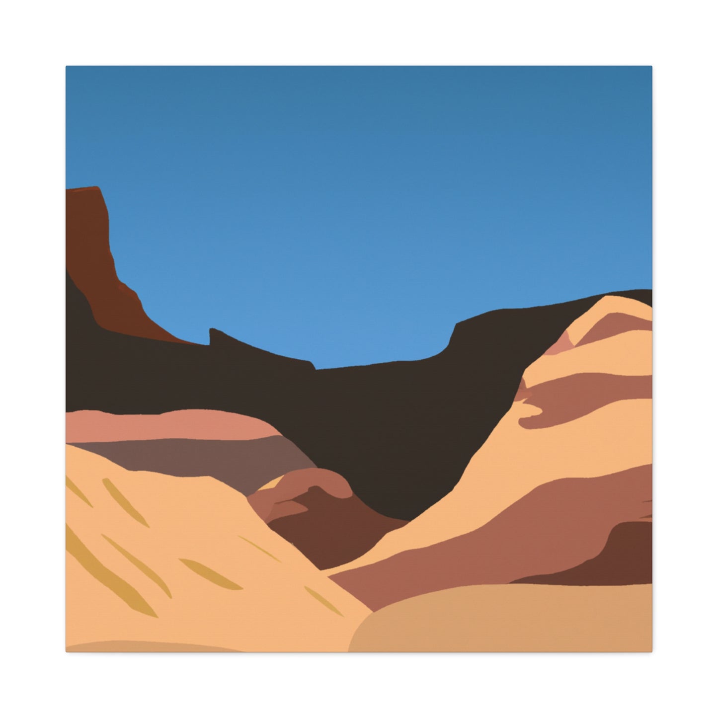 Dune-scape Landscape - Canvas