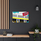 "Happy Days Diner" - Pop Art Canvas