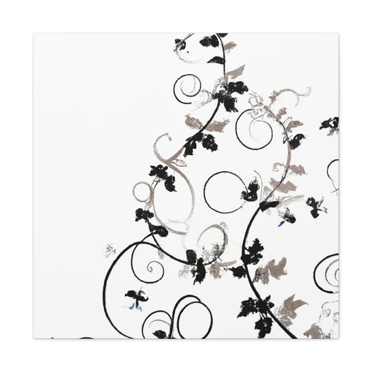 Fleurish - Floral - Canvas