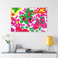 "The Bouquet of Spring's Blooms" - Floral Canvas