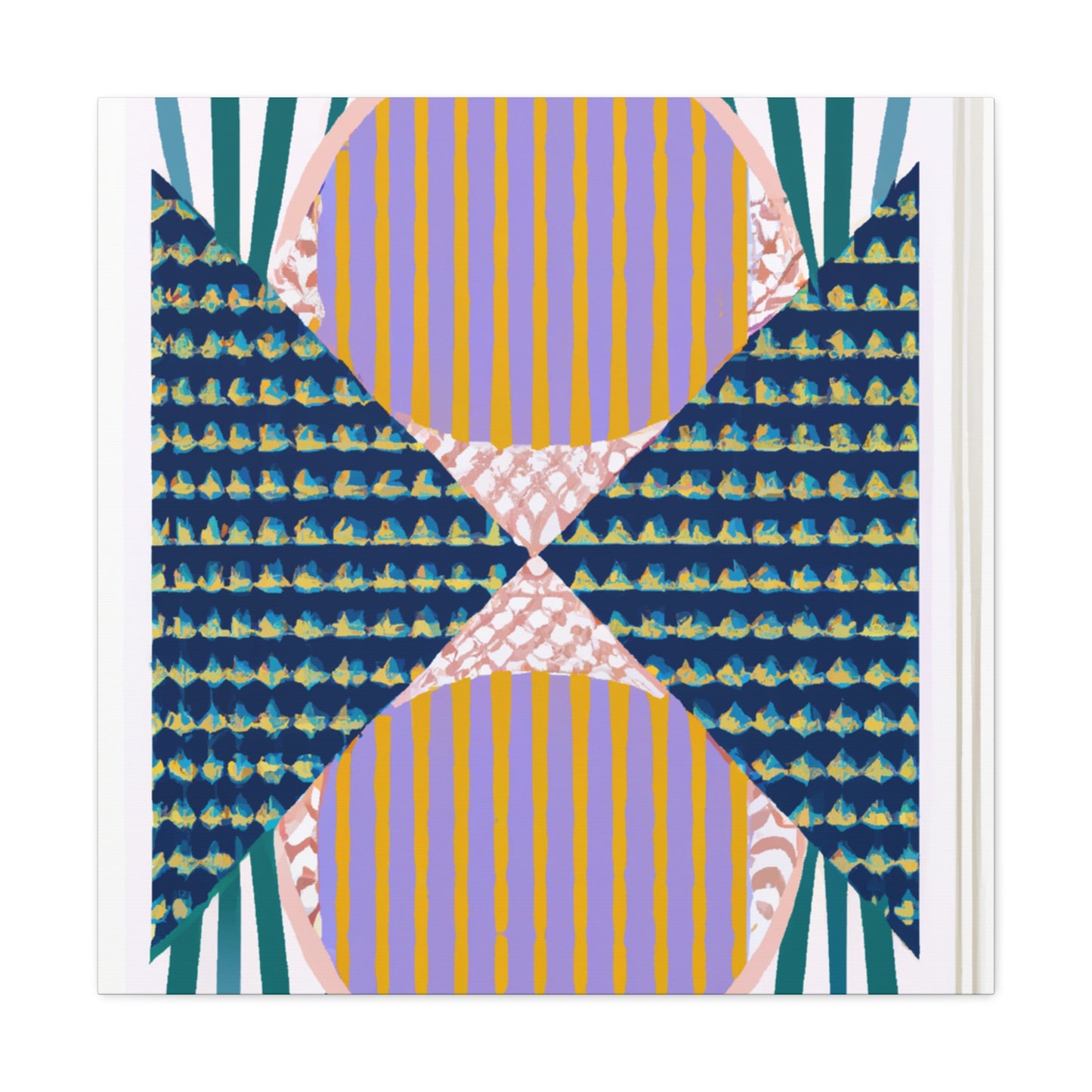 Hourglass - Midcentury Canvas