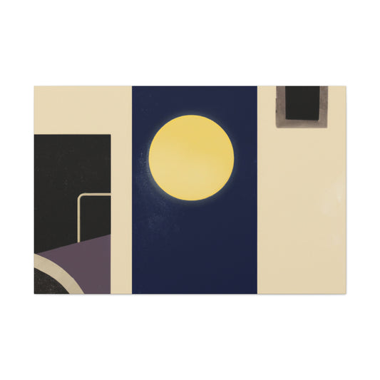 Groovy Starburst - Midcentury - Canvas