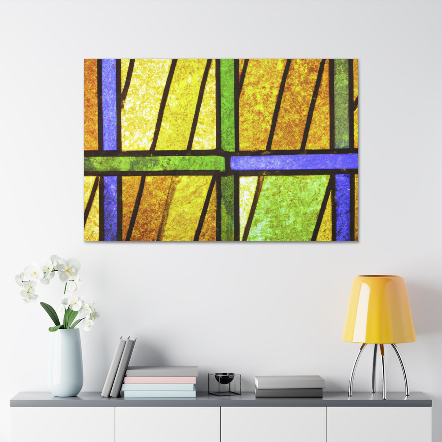 Sparkles All Around! - Glass Canvas