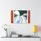 Icy Slope - Midcentury Canvas