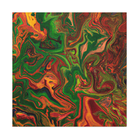 Swamp Spin - Canvas - Abstract