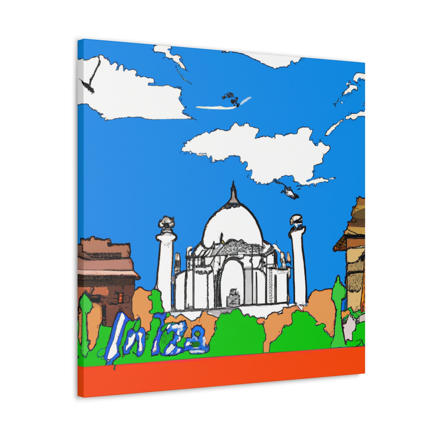 Nalanda - Destination India - Canvas