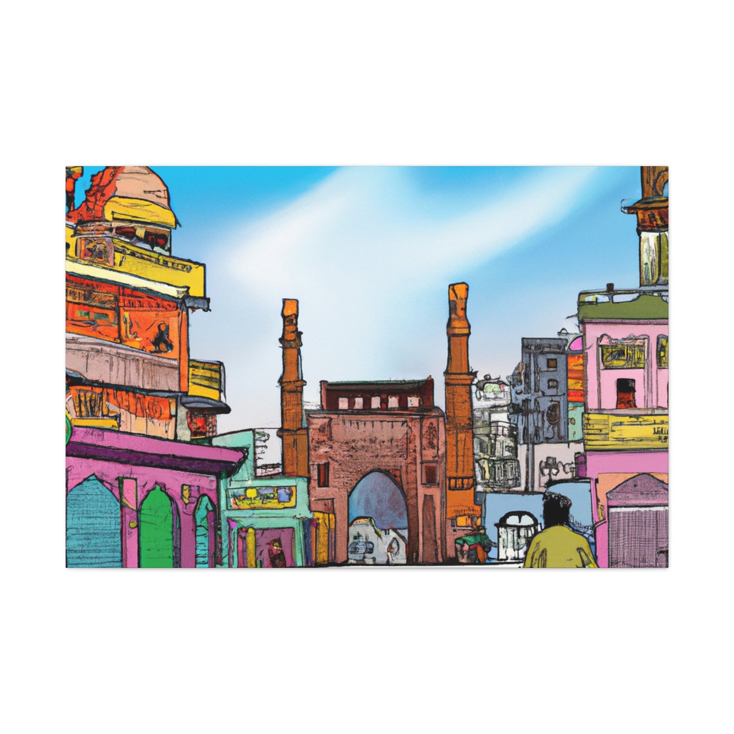Mahabalipuram - Destination India - Canvas