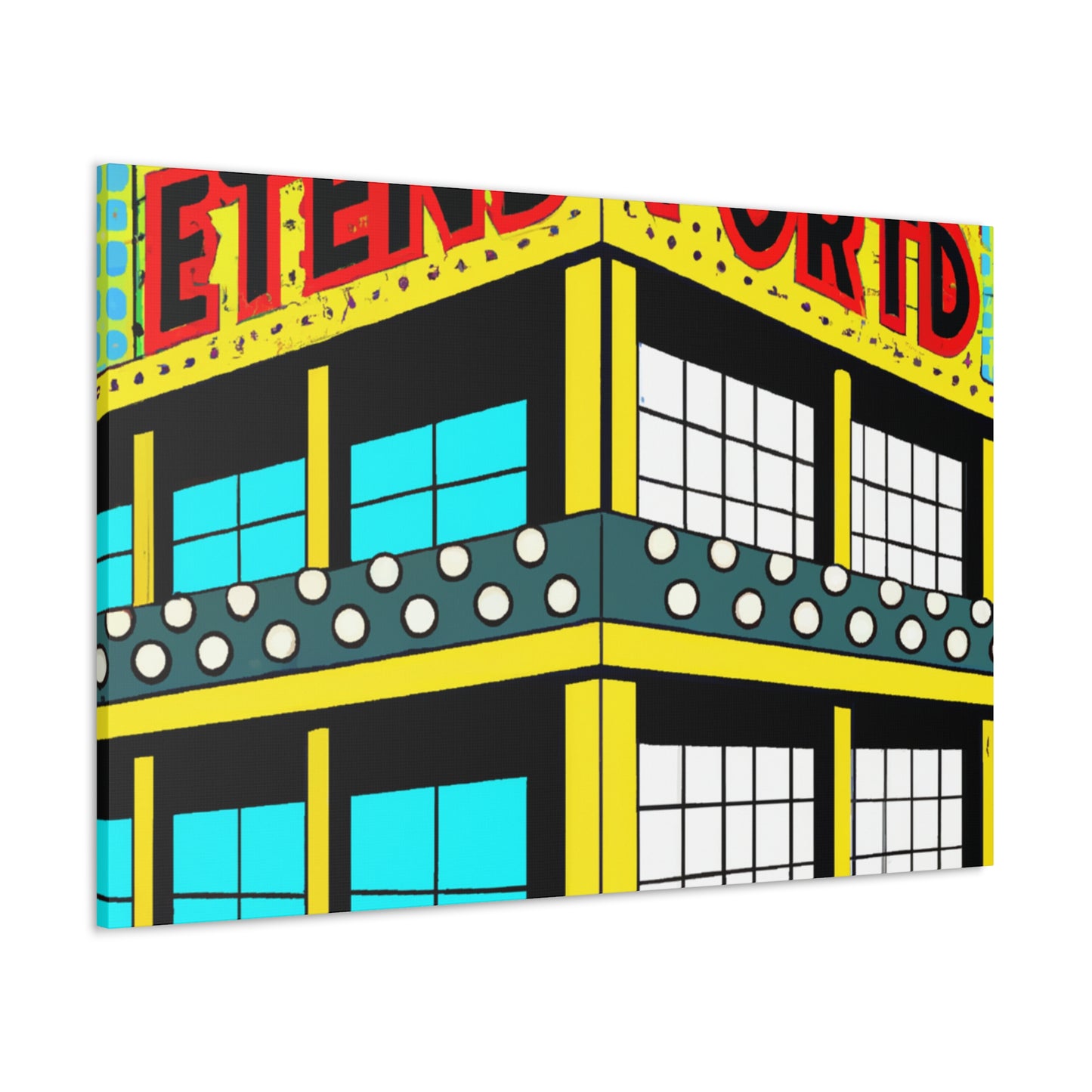 The Rocket Cafe. - Canvas Pop Art