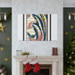 Flametail Parrot - Midcentury Canvas