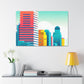 Rainbow Jungle - South America - Canvas