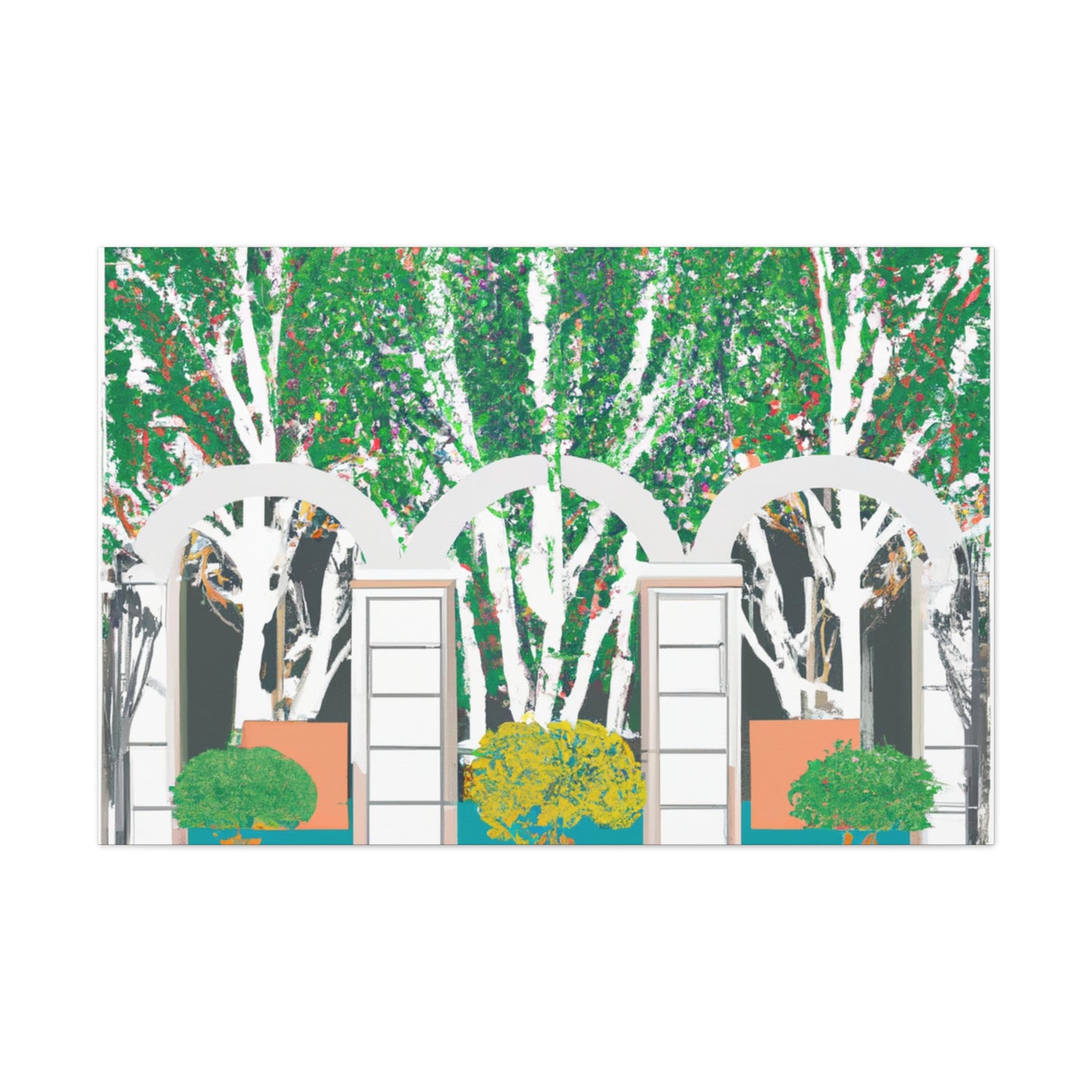 Magnolia Gardens - Landscape - Canvas