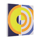 Collision of Color - Midcentury - Canvas